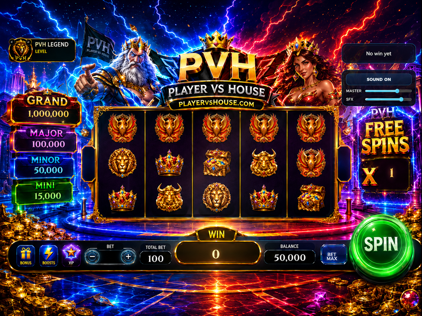 Legend スロットゲーム