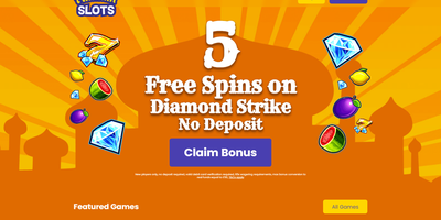 Aladdin Slots predogled spletnega mesta