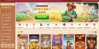 Seitenvorschau von BillyBets