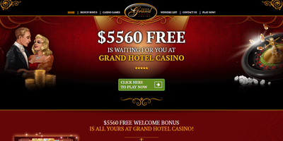 Grand Hotel のサイトプレビュー