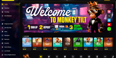 Anteprima del sito MonkeyTilt