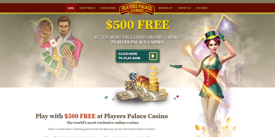 Players Palace のサイトプレビュー
